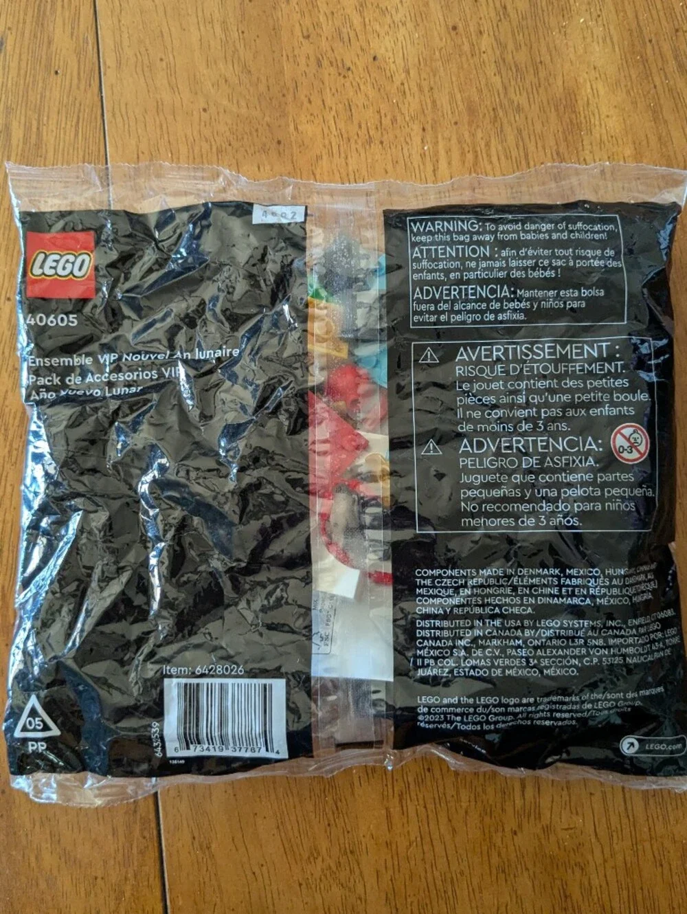 LEGO 40605 Lunar New Year VIP Add-On Pack Polybag (New & Sealed)